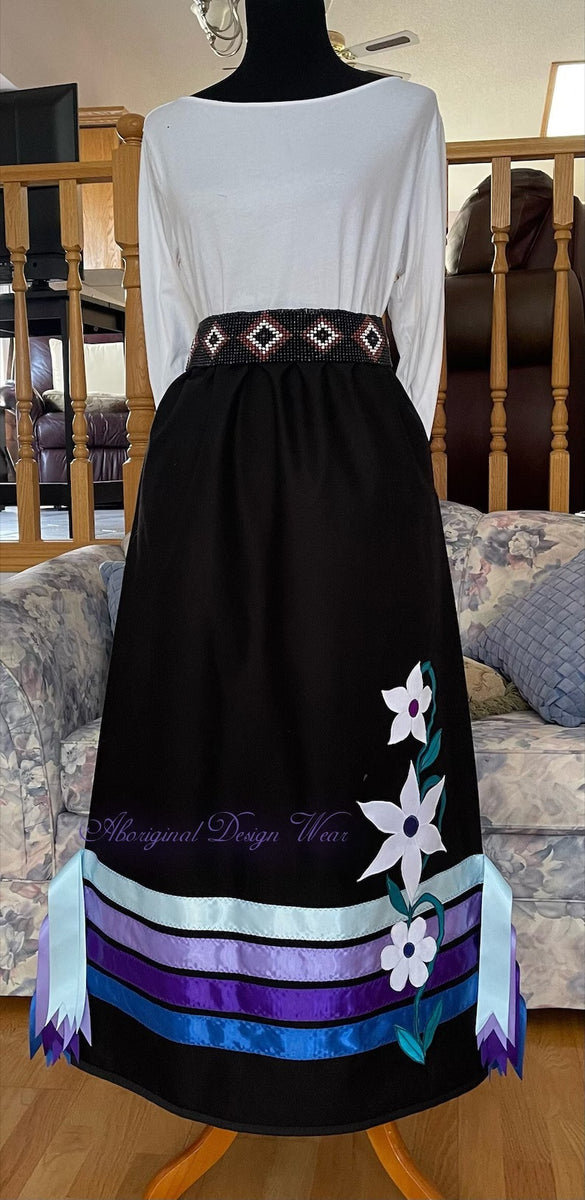 RS1609 Ribbon Skirt– aboriginaldesignwear