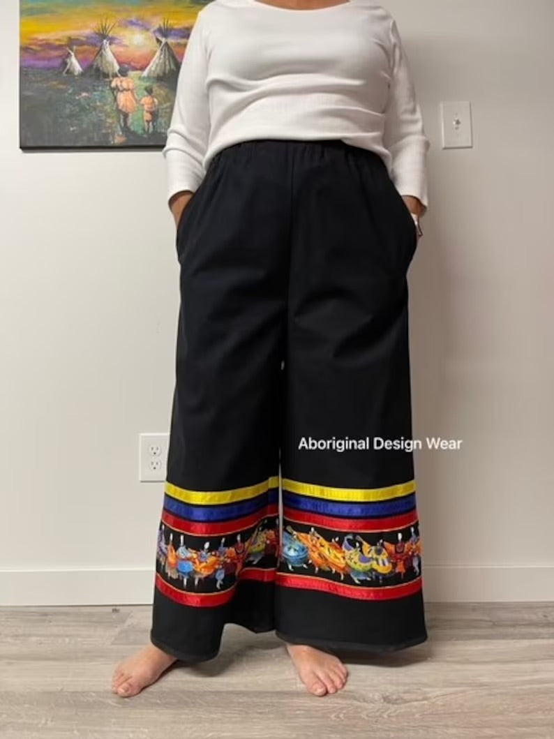 RP0359 Ribbon Pants– aboriginaldesignwear